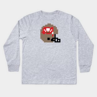 8 Bit Tampa Bay Buccaneers Helmet Kids Long Sleeve T-Shirt